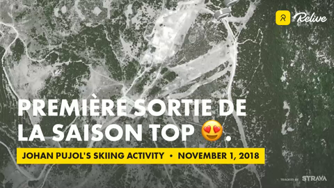 Relive 'Première sortie de la saison top 😍.'